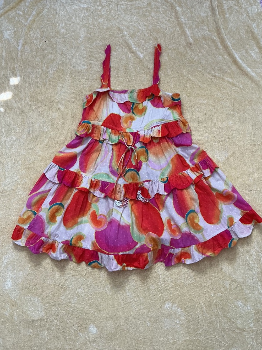 FARM RIO CASHEW JUICE  SUNDRESS (size: small)